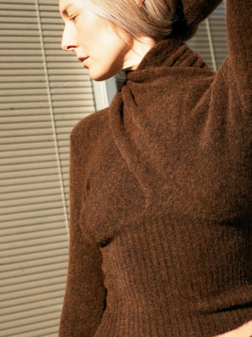 Paloma Wool Brown Fico Knit Top